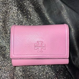 Tory Burch dusty rose wallet